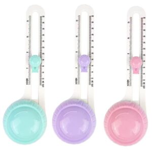 Adjustable Circular Circle Cutter Pink Blue Purple