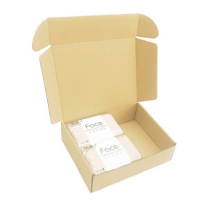 Brown Kraft Shipping Boxes - Medium Corrugated Brown Mailer Box - 25x20x7cm