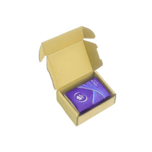 Packaging Supplies Brown Kraft Shipping Boxes - Small Corrugated Brown Mailer Box - 9x7x3cm